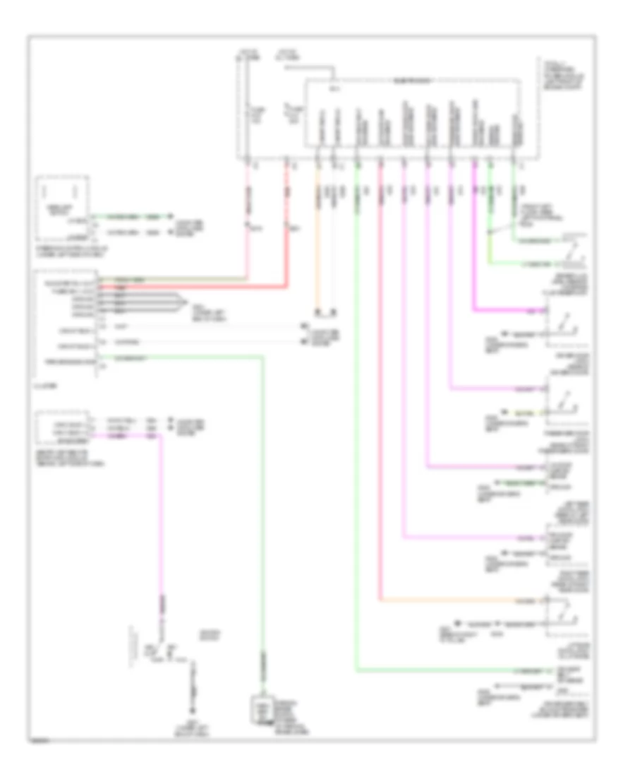 Chime Wiring Diagram for Jeep Liberty Limited 2008