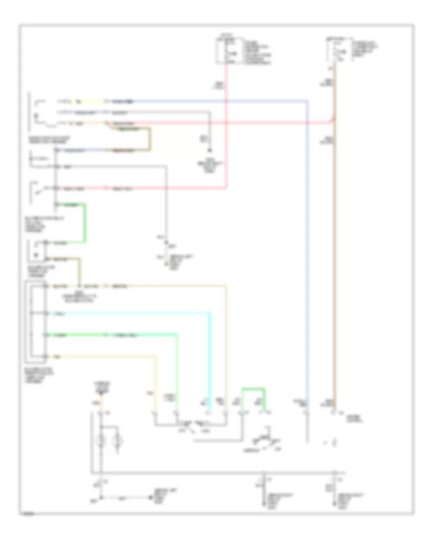 Heater Wiring Diagram for Jeep Wrangler Sport 2005
