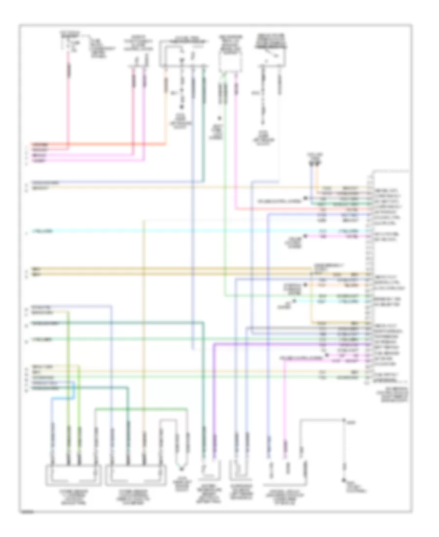 2.4L, Engine Performance Wiring Diagram (3 of 3) for Jeep Wrangler Sport 2005