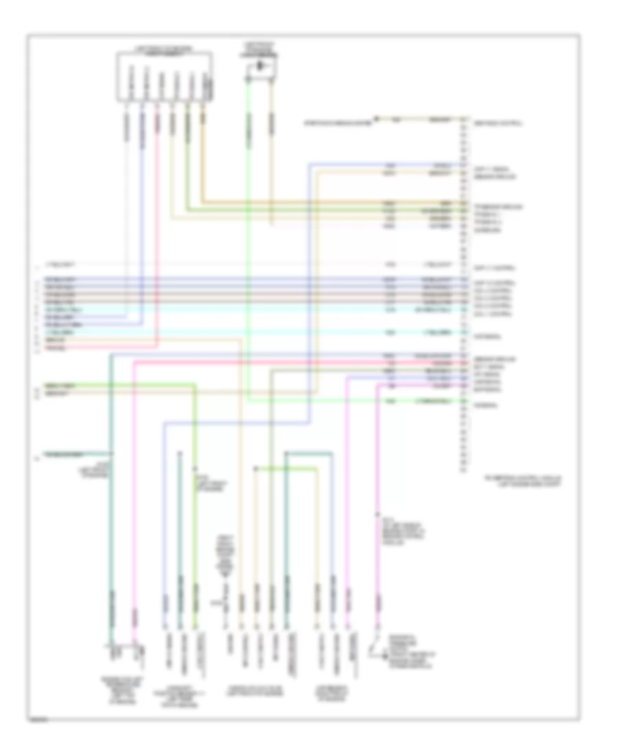 2.0L, Engine Performance Wiring Diagram (5 of 5) for Jeep Patriot Limited 2008