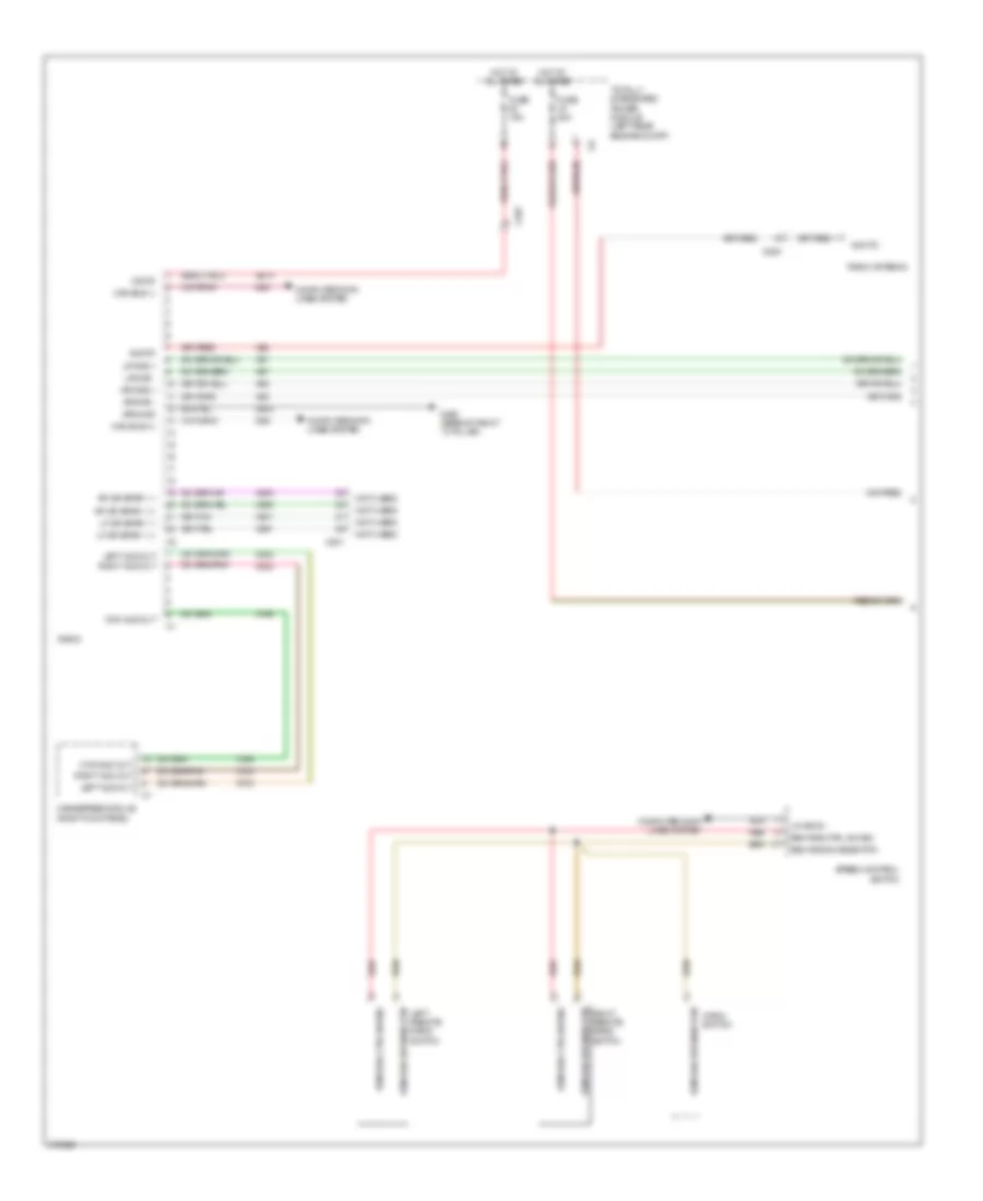 Radio Wiring Diagram, Premium (1 of 2) for Jeep Compass Latitude 2011