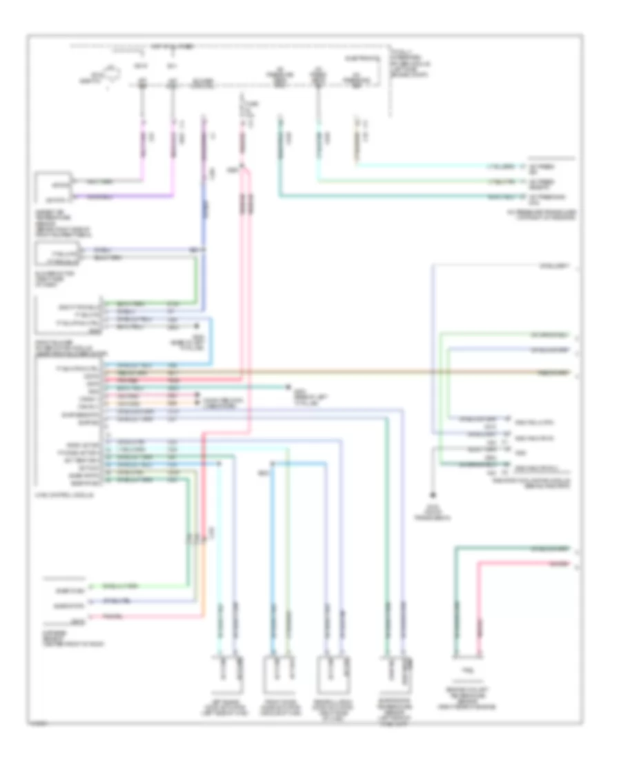Automatic A C Wiring Diagram 1 of 2 for Jeep Patriot Latitude 2013