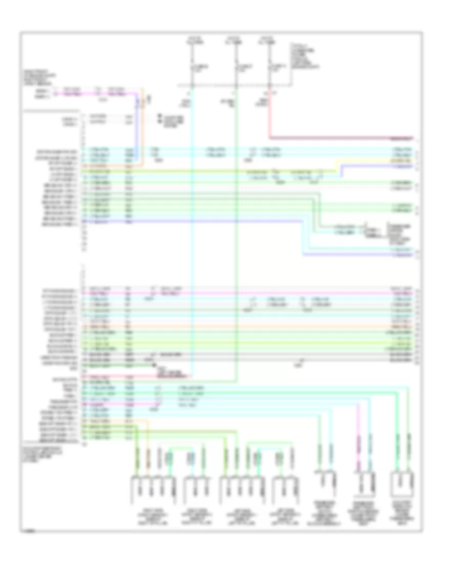 Supplemental Restraints Wiring Diagram 1 of 2 for Jeep Patriot Latitude 2013