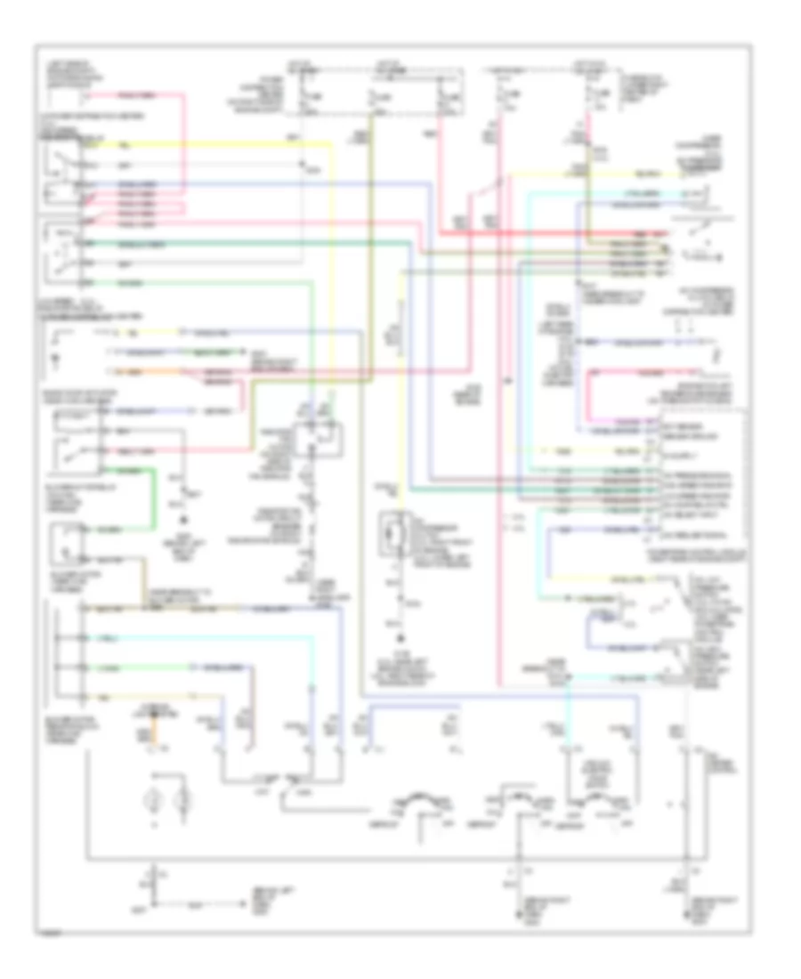 Manual AC Wiring Diagram for Jeep Wrangler Unlimited 2005
