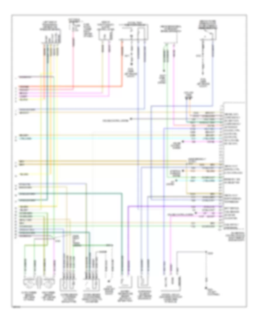 4.0L, Engine Performance Wiring Diagram (4 of 4) for Jeep Wrangler Unlimited 2005