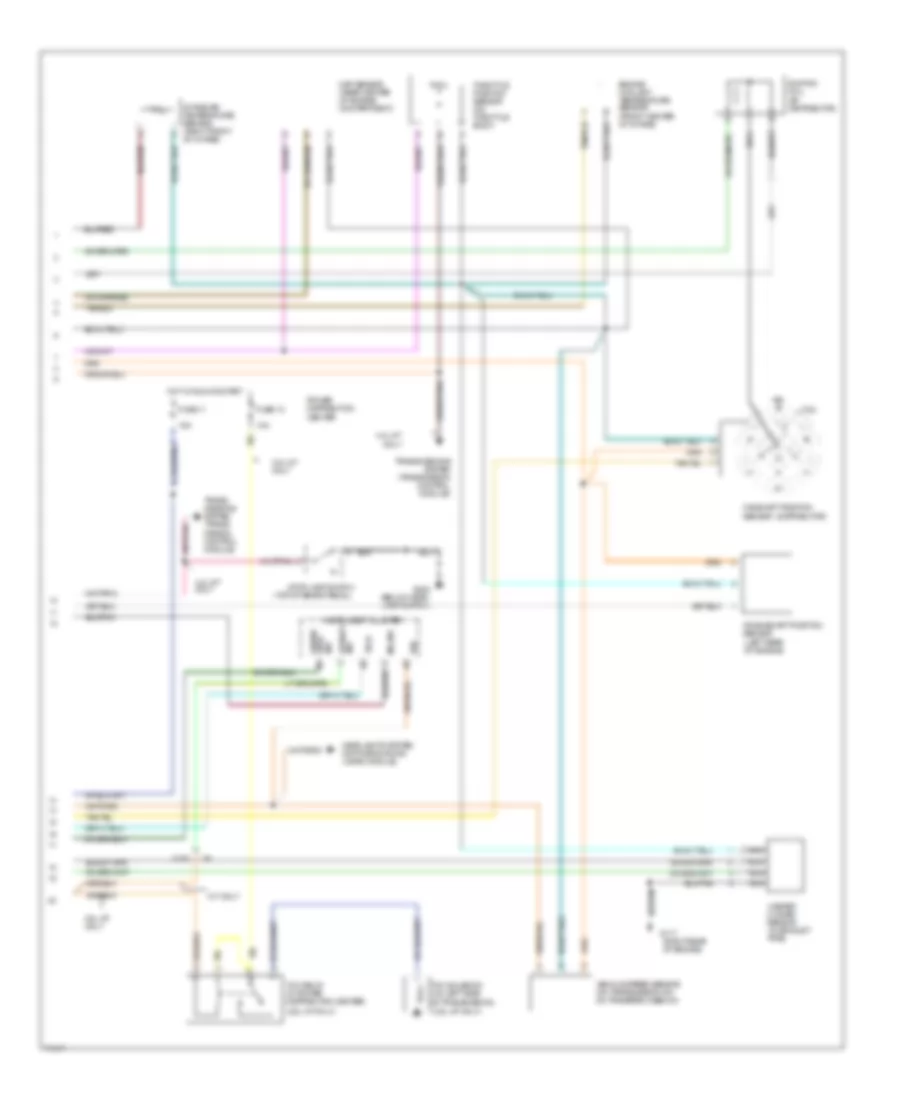 4 0L Engine Performance Wiring Diagrams 2 of 2 for Jeep Cherokee SE 1995