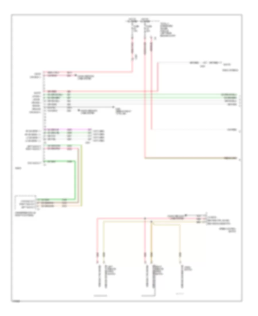 Radio Wiring Diagram Premium 1 of 2 for Jeep Compass Limited 2011