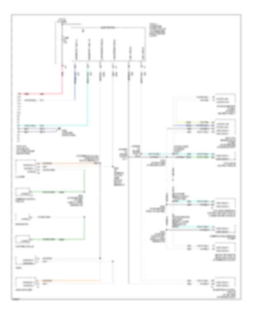 Computer Data Lines Wiring Diagram for Jeep Wrangler Sahara 2008