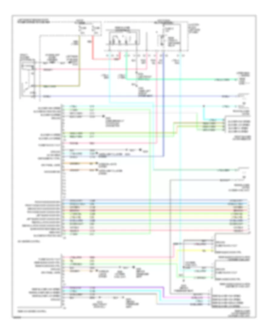 Manual A C Wiring Diagram 1 of 2 for Jeep Commander 2006