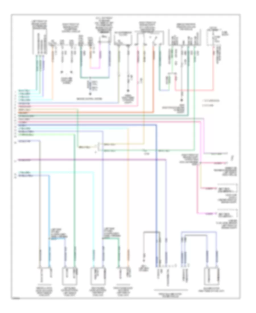 Automatic A C Wiring Diagram 2 of 2 for Jeep Grand Cherokee Limited 2011