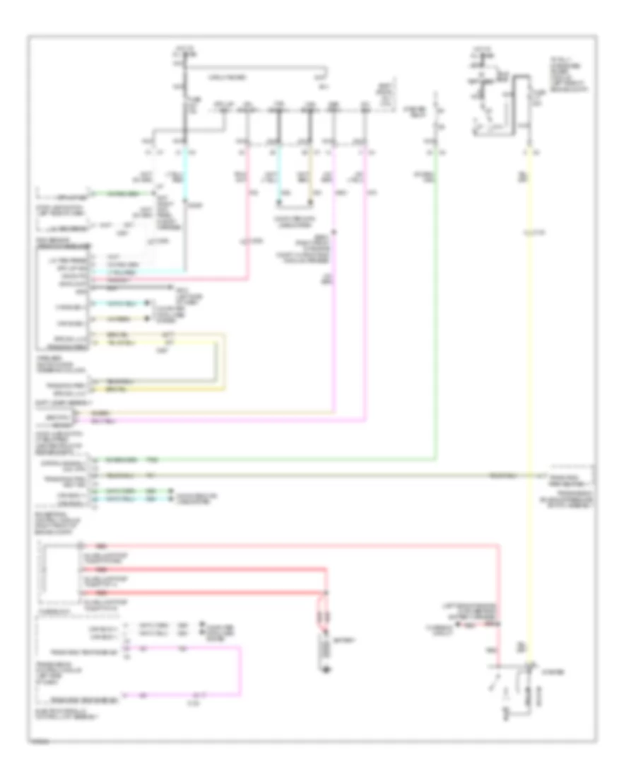 Starting Wiring Diagram for Jeep Grand Cherokee Limited 2011