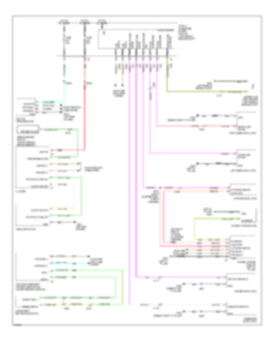 Chime Wiring Diagram for Jeep Grand Cherokee Limited 2011