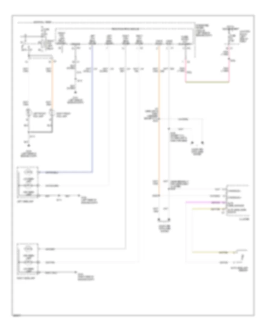 Headlights Wiring Diagram for Jeep Commander Limited 2006