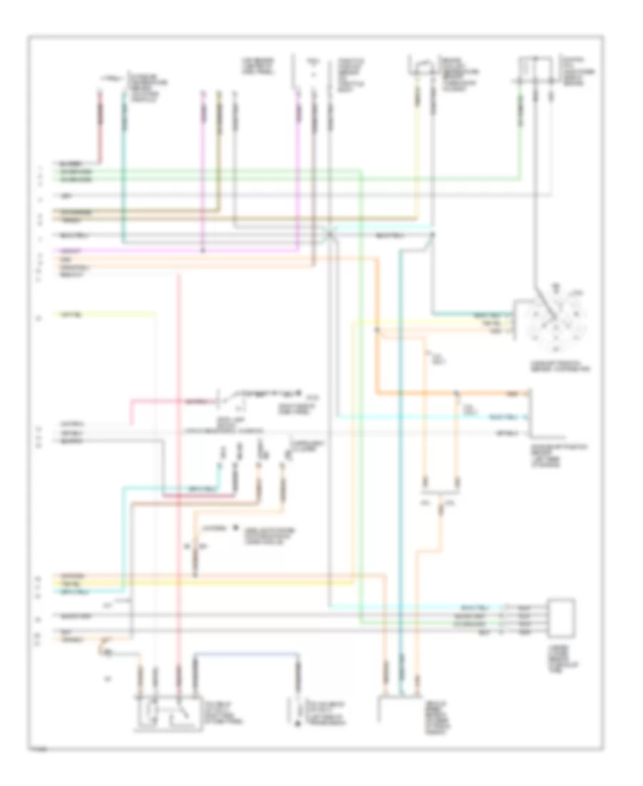 4.0L, Engine Performance Wiring Diagrams (2 of 2) for Jeep Wrangler S 1995