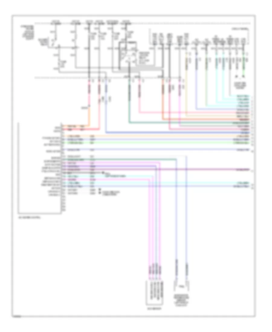 Automatic AC Wiring Diagram (1 of 2) for Jeep Grand Cherokee Overland 2011
