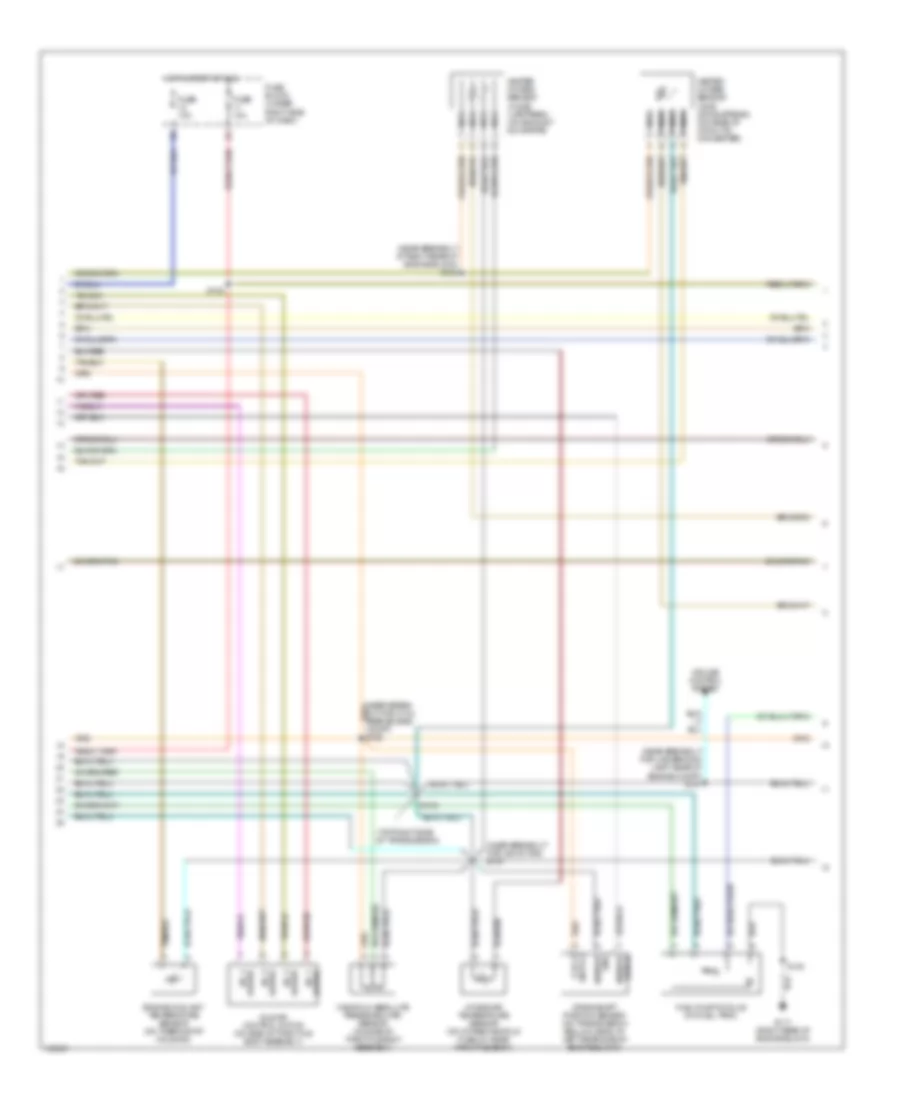 2 5L Engine Performance Wiring Diagrams 2 of 3 for Jeep Wrangler SE 2001