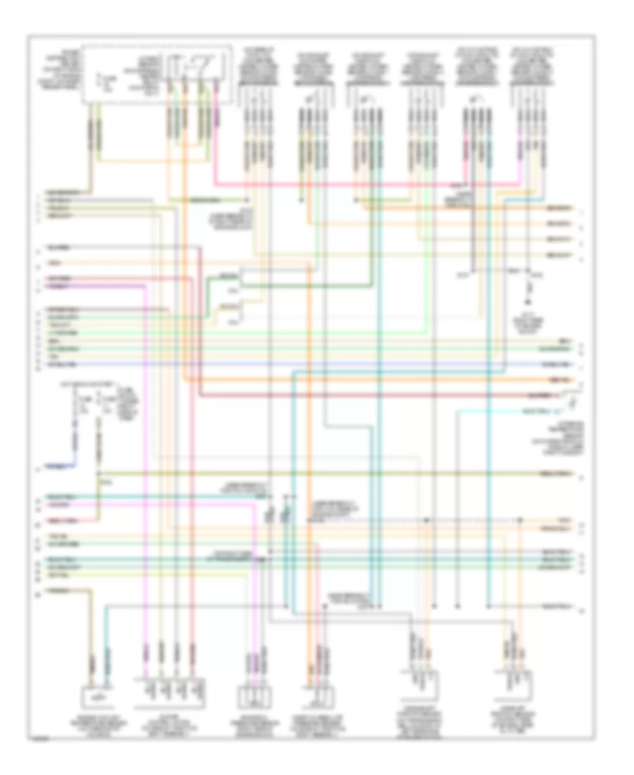 4 0L Engine Performance Wiring Diagrams 2 of 3 for Jeep Wrangler SE 2001