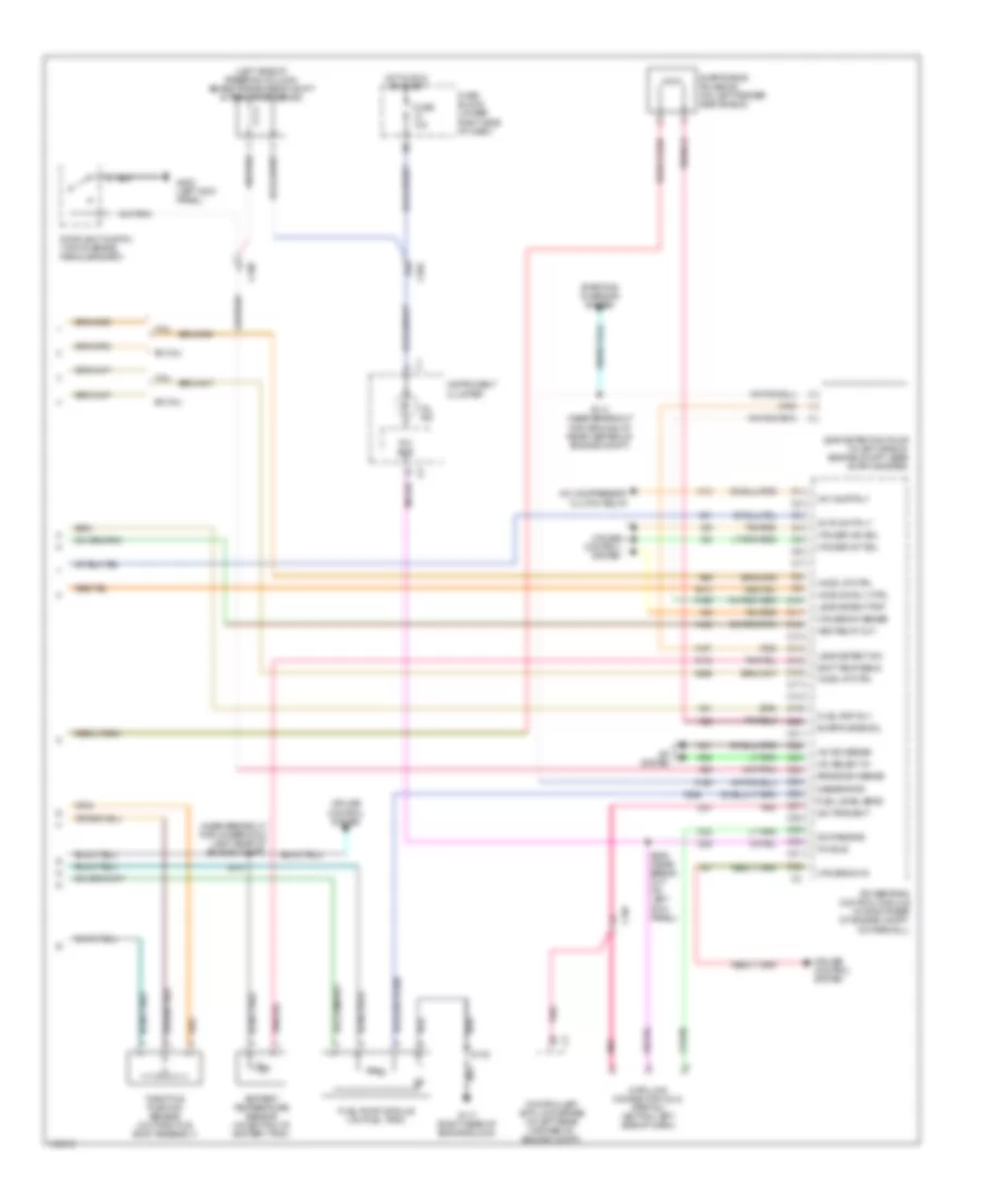 4 0L Engine Performance Wiring Diagrams 3 of 3 for Jeep Wrangler SE 2001