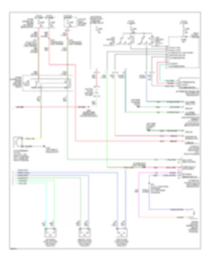 Automatic AC Wiring Diagram (2 of 2) for Jeep Grand Cherokee Laredo 2006