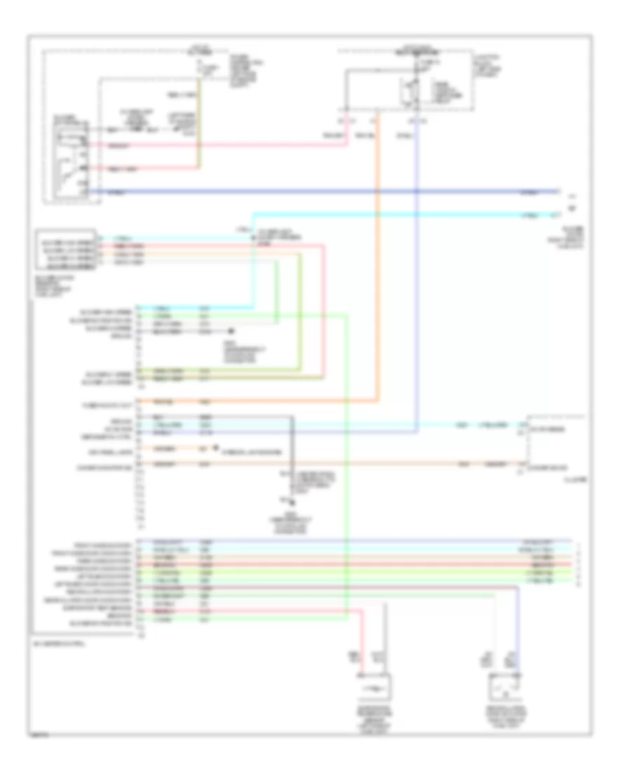Manual A C Wiring Diagram 1 of 2 for Jeep Grand Cherokee Laredo 2006