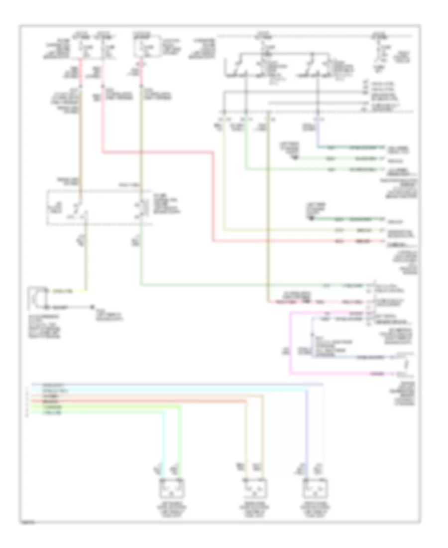 Manual A C Wiring Diagram 2 of 2 for Jeep Grand Cherokee Laredo 2006