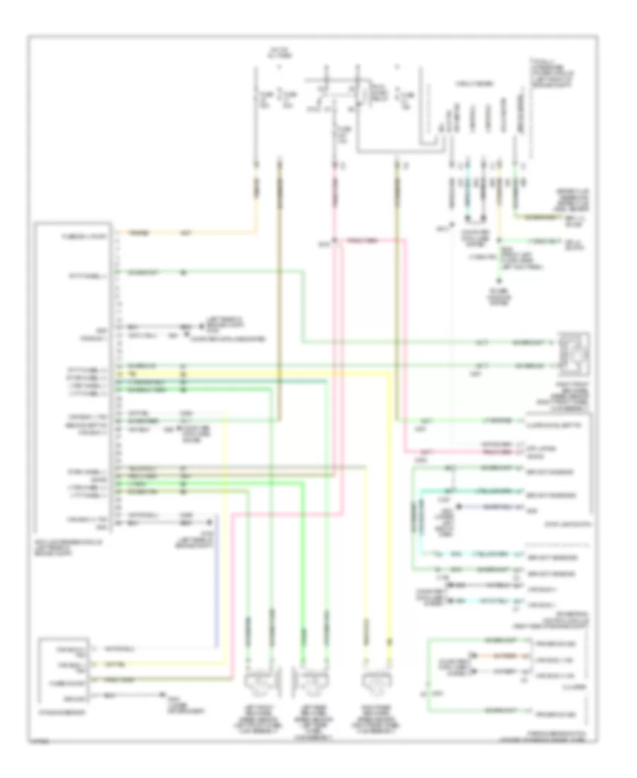 Anti lock Brakes Wiring Diagram for Jeep Liberty Limited 2011