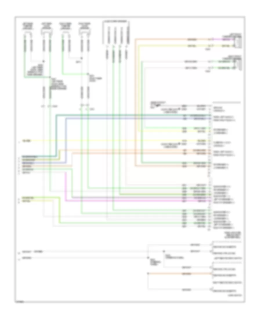Radio Wiring Diagram 2 of 2 for Jeep Liberty Limited 2011