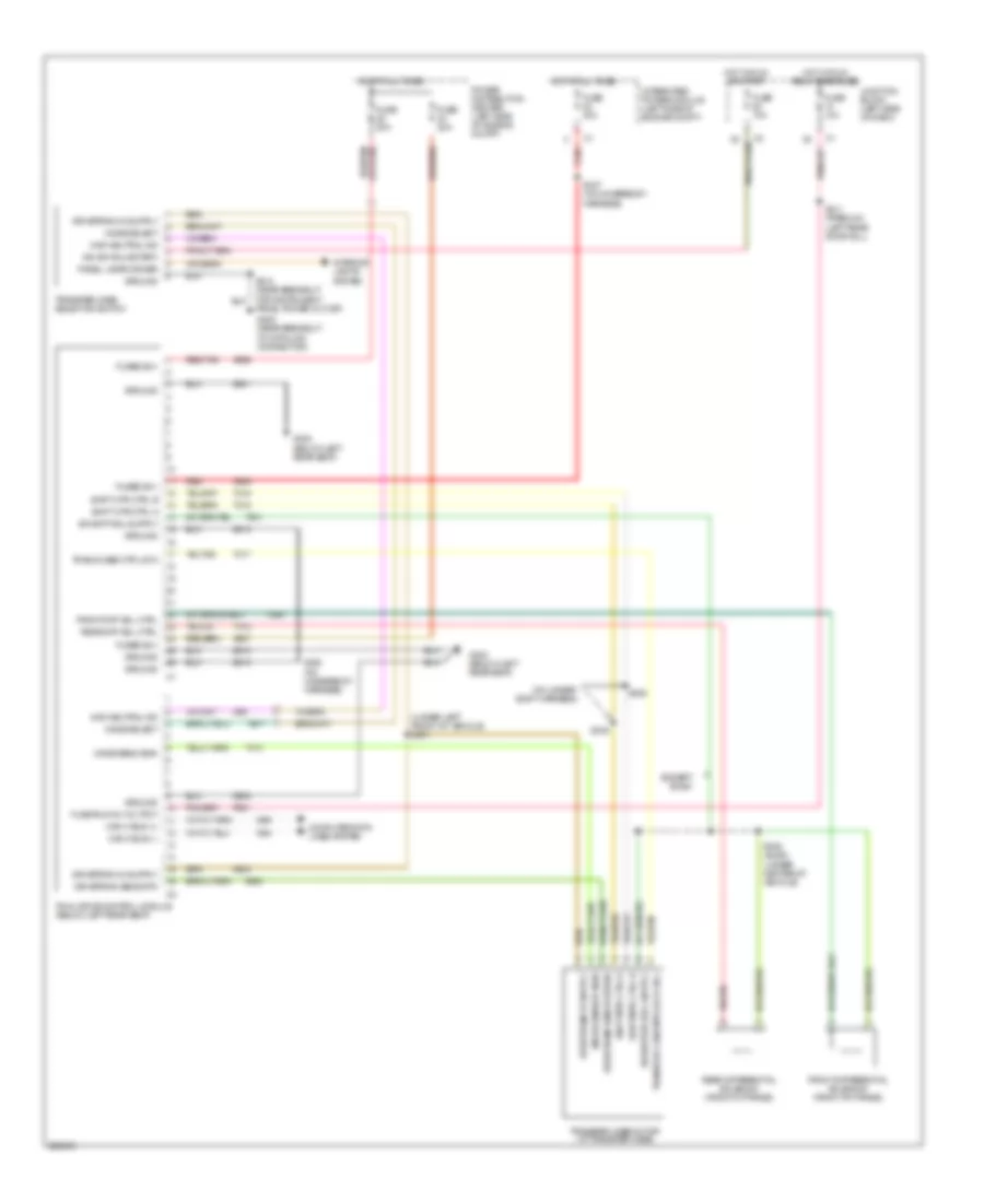 4.7L, 4WD Wiring Diagram for Jeep Grand Cherokee Limited 2006