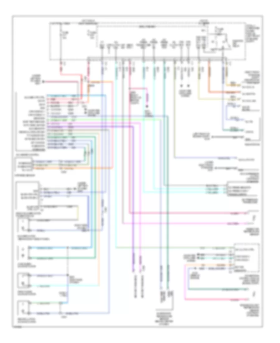 Manual AC Wiring Diagram for Jeep Liberty Renegade 2011