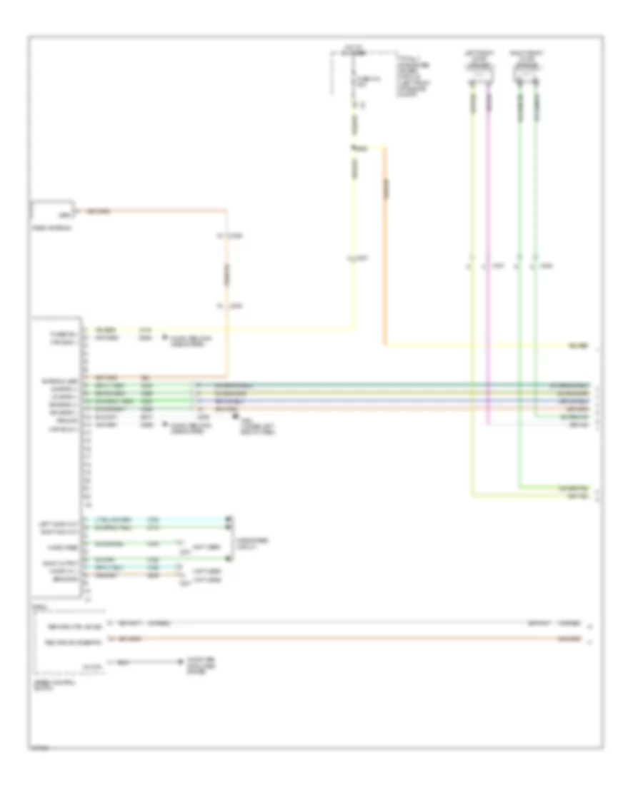 Radio Wiring Diagram 1 of 2 for Jeep Liberty Renegade 2011