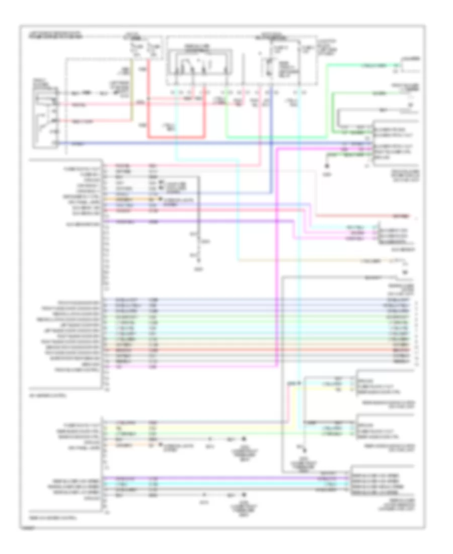 Automatic A C Wiring Diagram 1 of 2 for Jeep Commander Limited 2009