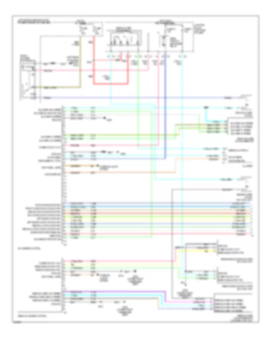 Manual A C Wiring Diagram 1 of 2 for Jeep Commander Limited 2009