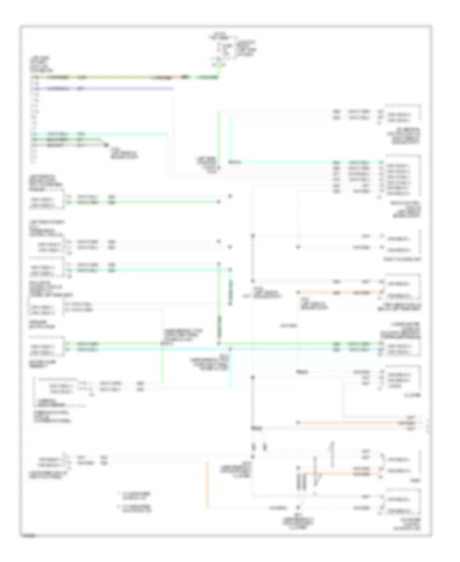 Computer Data Lines Wiring Diagram 1 of 2 for Jeep Commander Limited 2009