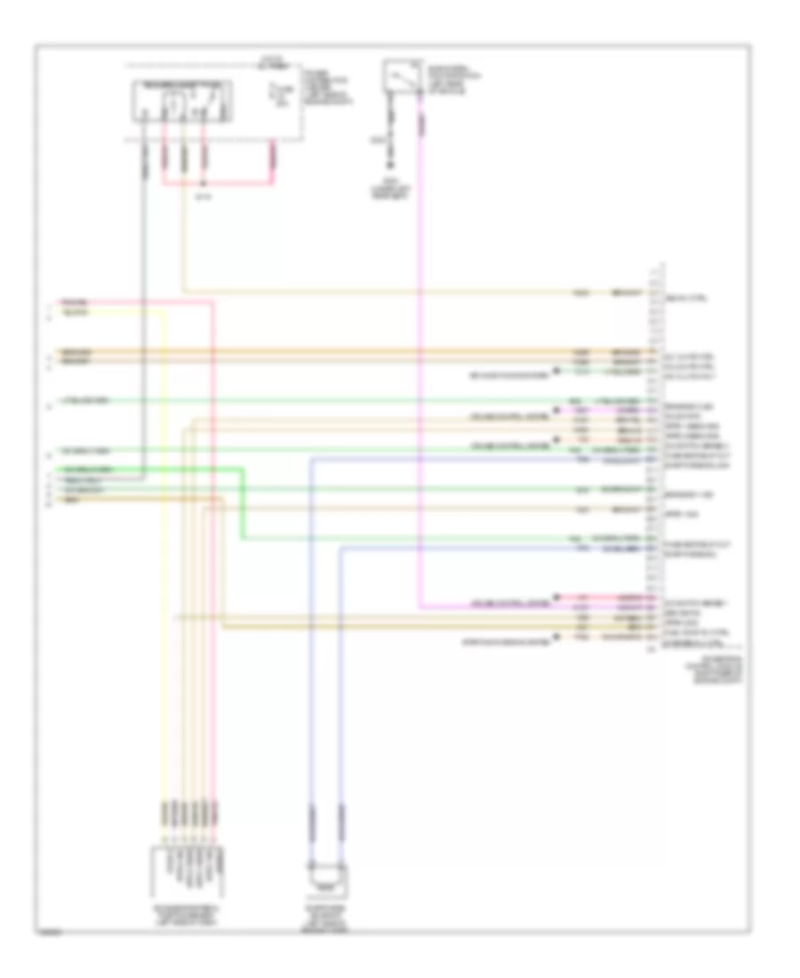 3.7L, Engine Performance Wiring Diagram (5 of 5) for Jeep Commander Limited 2009