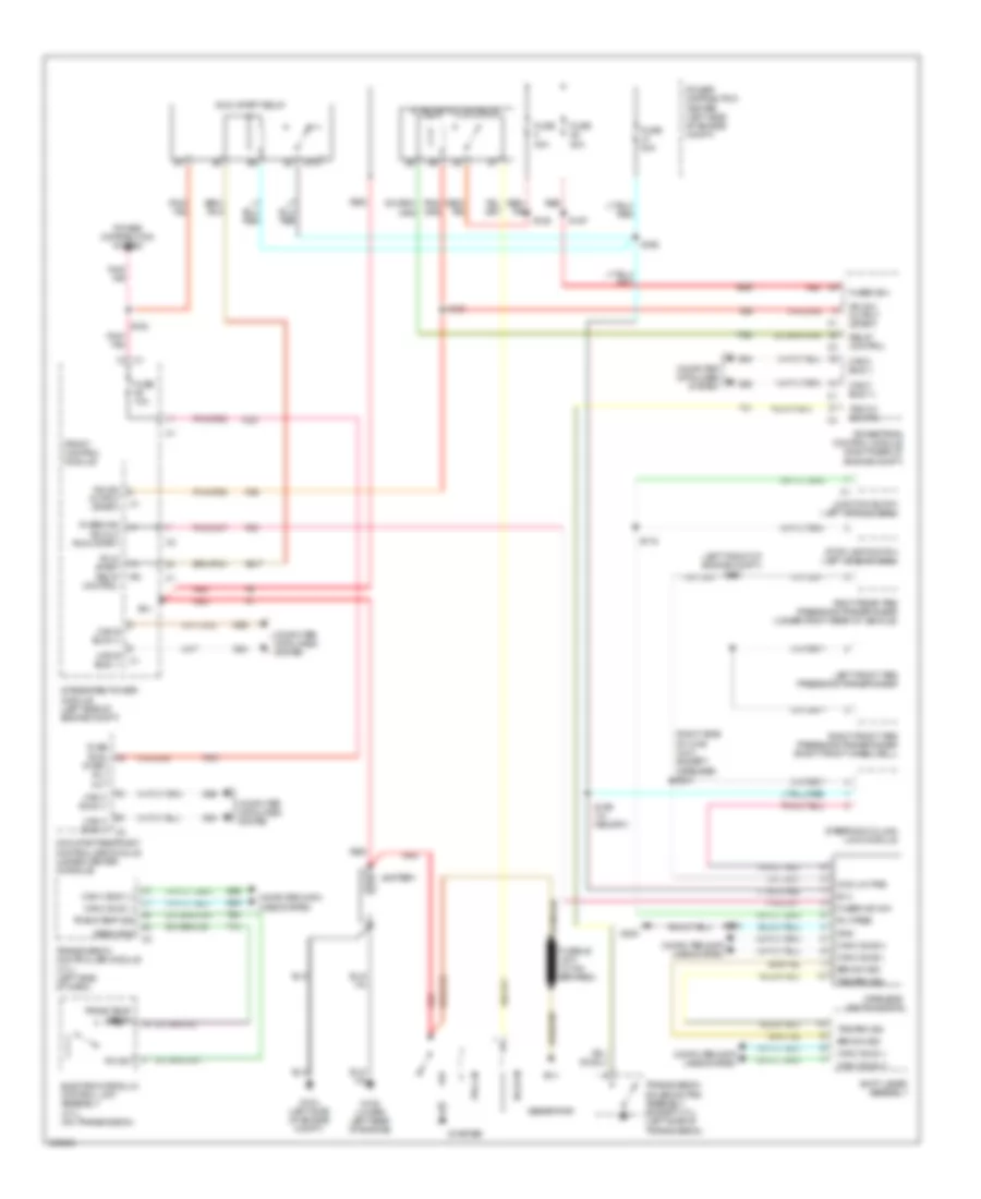 Starting Wiring Diagram for Jeep Commander Limited 2009