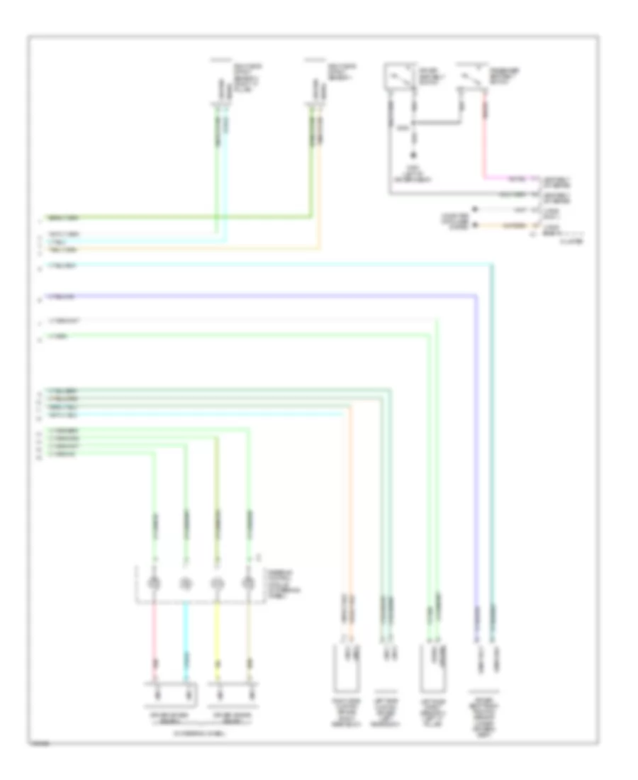 Supplemental Restraints Wiring Diagram 2 of 2 for Jeep Commander Limited 2009