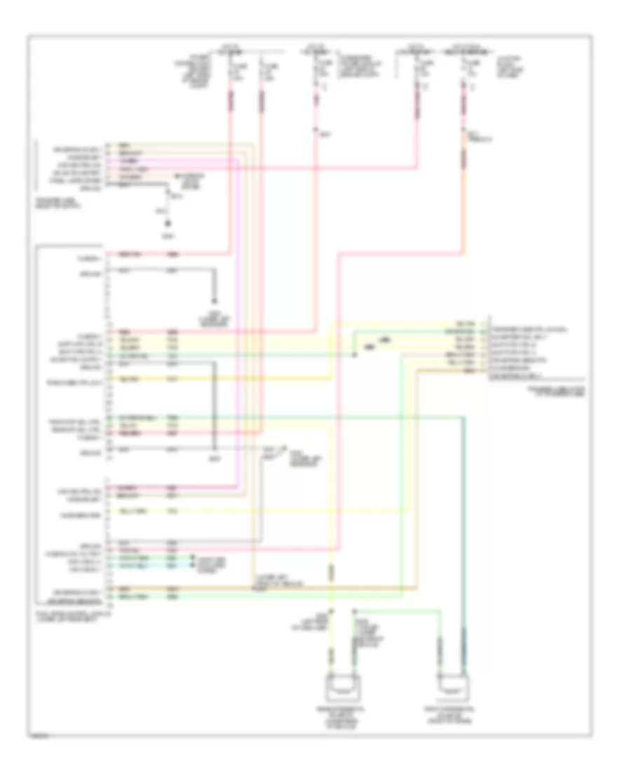 4.7L, 4WD Wiring Diagram for Jeep Commander Limited 2009