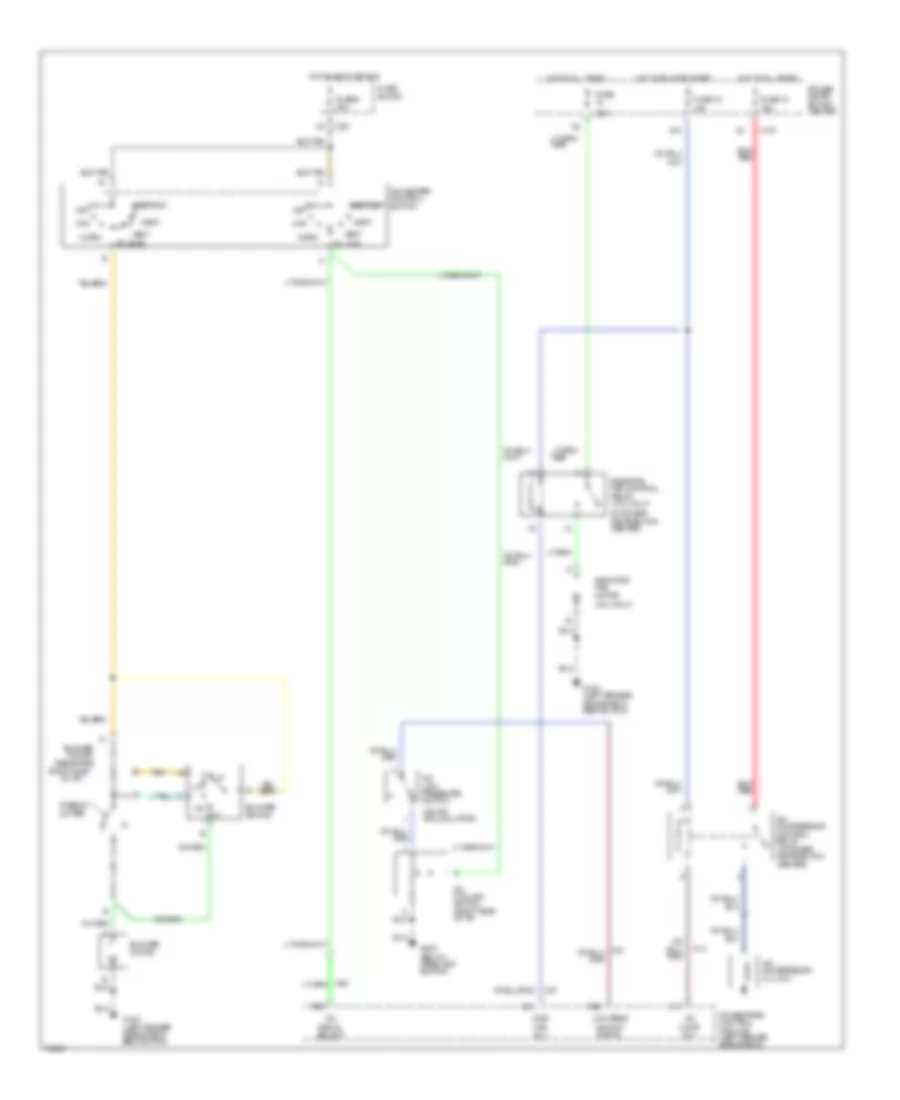 AC Wiring Diagram for Jeep Cherokee SE 1996