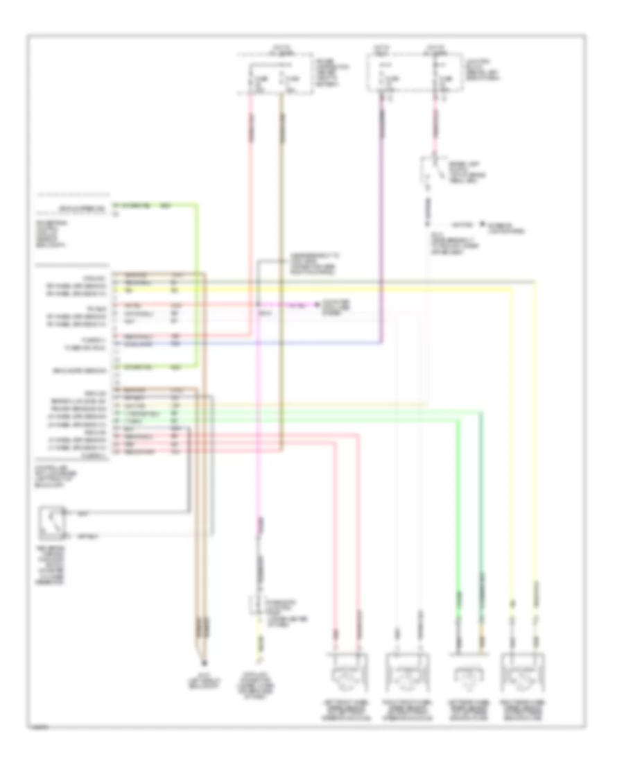 Anti lock Brake Wiring Diagrams for Jeep Grand Cherokee Limited 2002