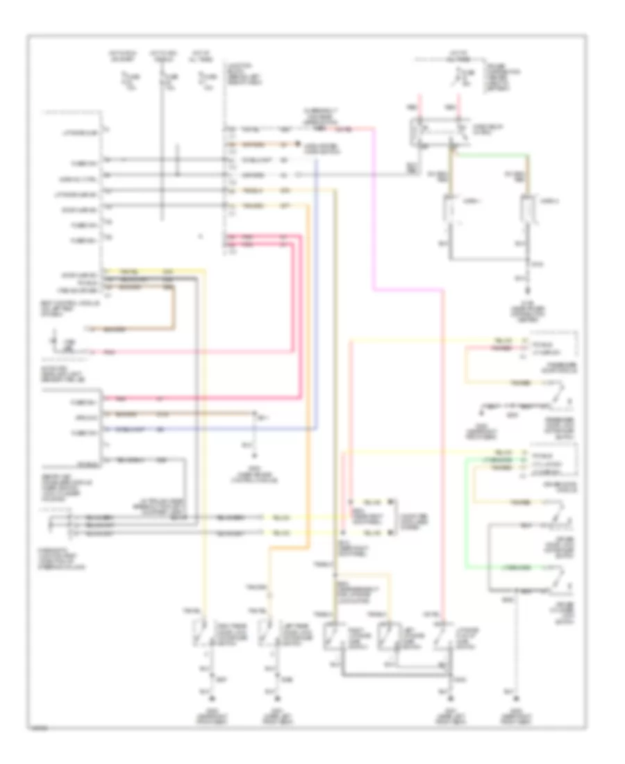 Anti theft Wiring Diagram for Jeep Grand Cherokee Limited 2002