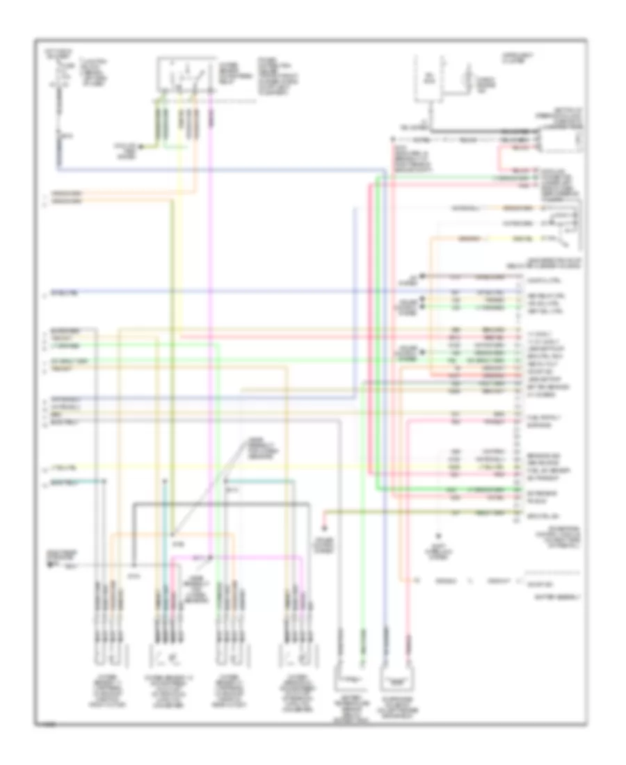 4 0L Engine Performance Wiring Diagrams 3 of 3 for Jeep Grand Cherokee Limited 2002