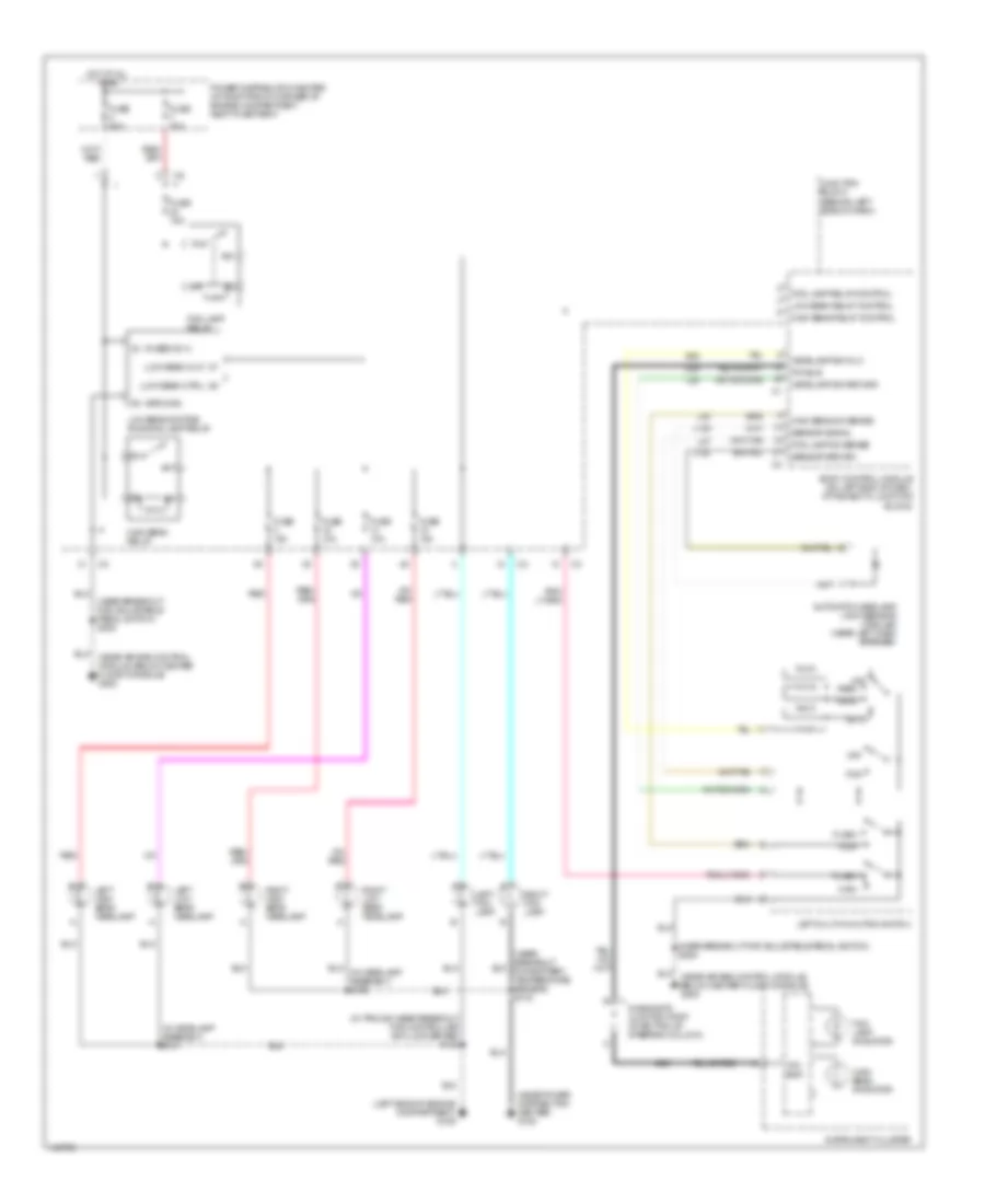 Headlight Wiring Diagram with DRL for Jeep Grand Cherokee Limited 2002