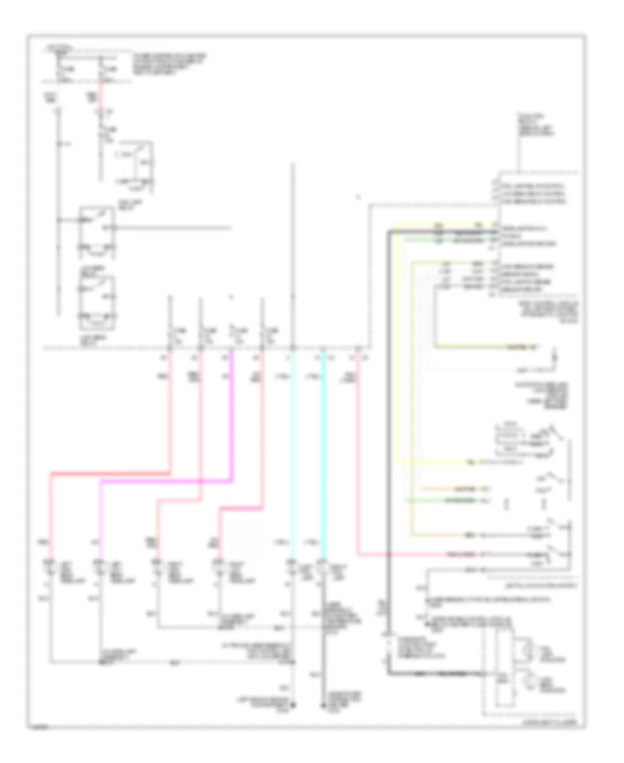 Headlight Wiring Diagram without DRL for Jeep Grand Cherokee Limited 2002