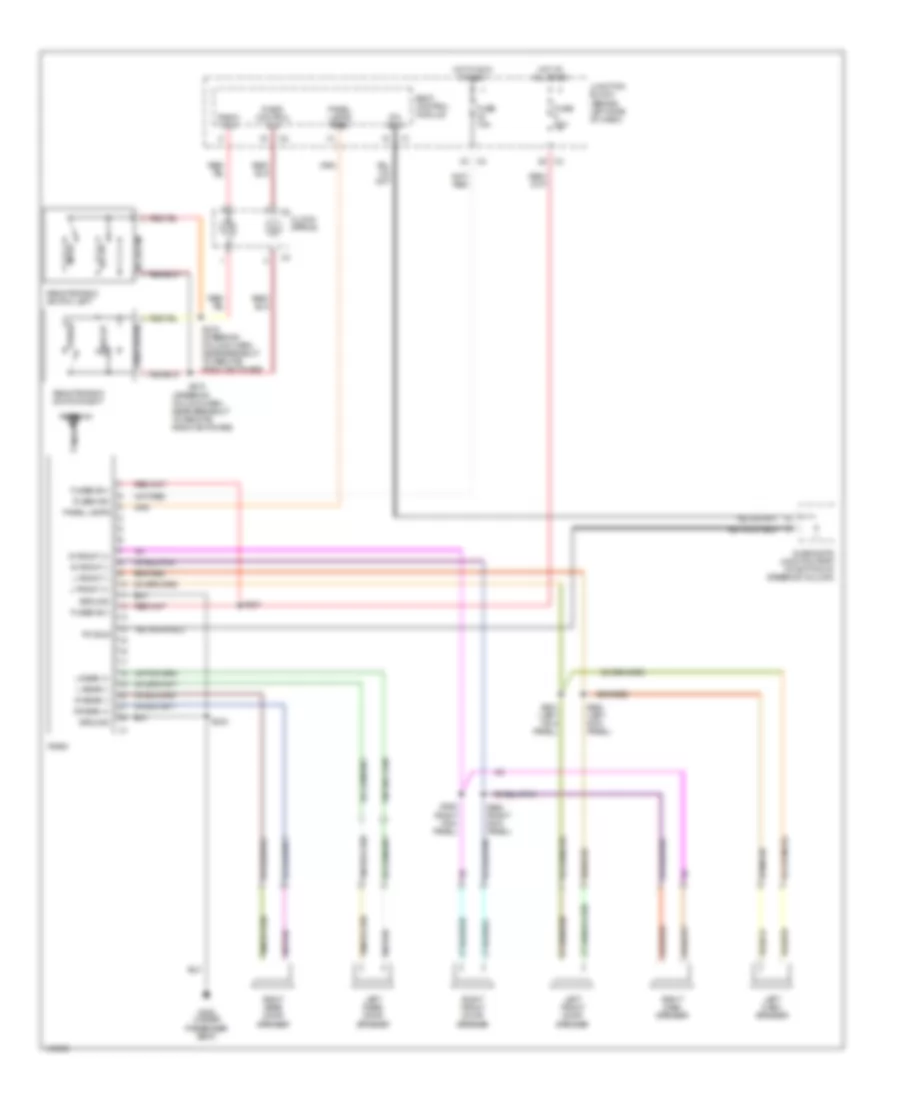 Radio Wiring Diagrams Base Radio for Jeep Grand Cherokee Limited 2002