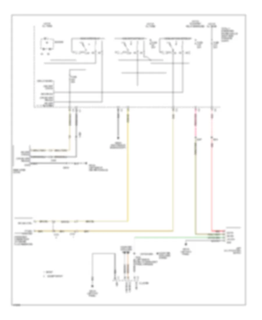 Rear WiperWasher Wiring Diagram for Jeep Wrangler Unlimited Sahara 2013