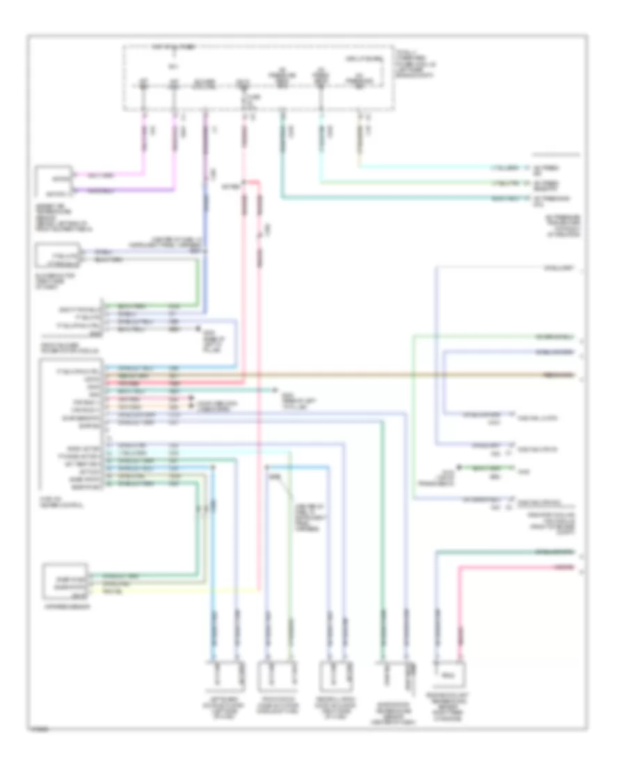 Automatic A C Wiring Diagram 1 of 2 for Jeep Patriot Latitude 2011