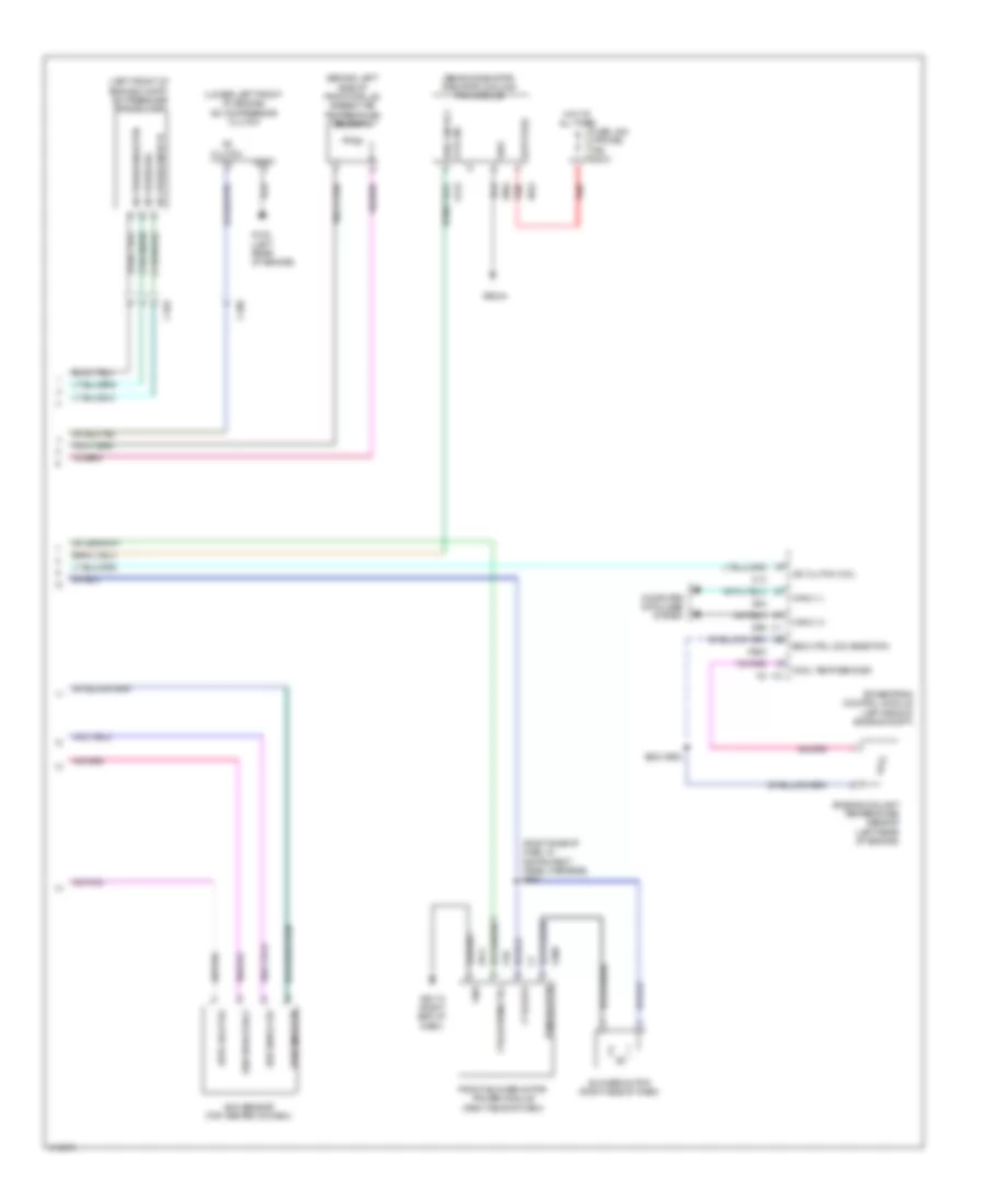 Automatic A C Wiring Diagram 2 of 2 for Jeep Wrangler Unlimited Sport 2013