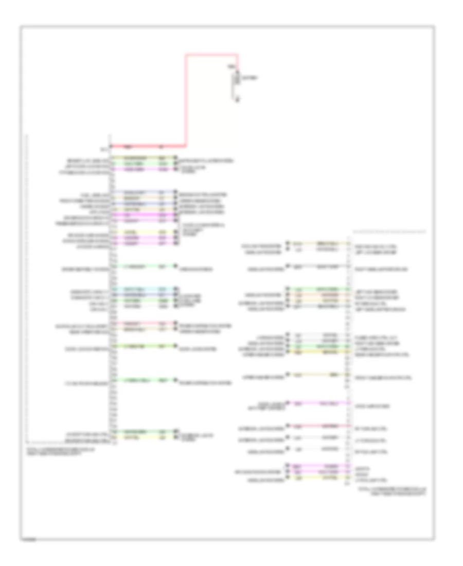 Body Control Modules Wiring Diagram 2 of 2 for Jeep Wrangler Unlimited Sport 2013