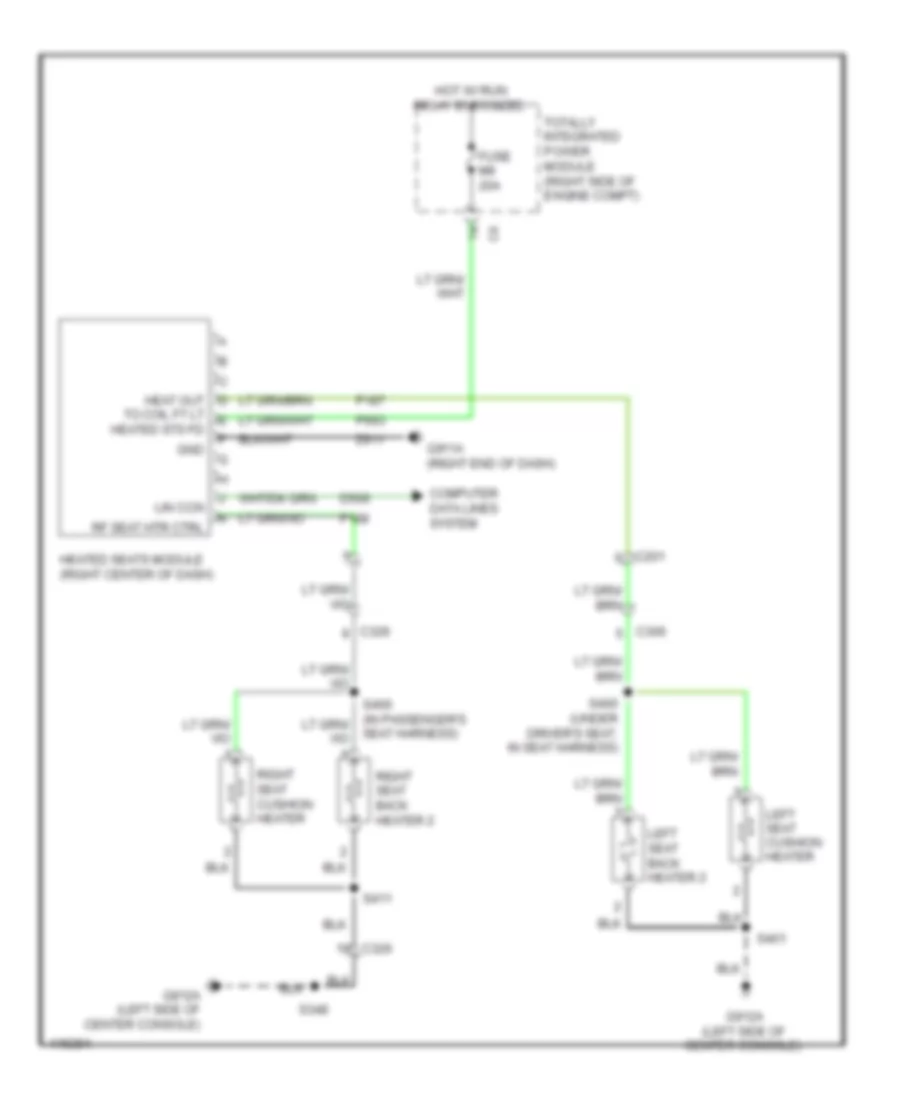 Power Seats Wiring Diagram for Jeep Wrangler Unlimited Sport 2013