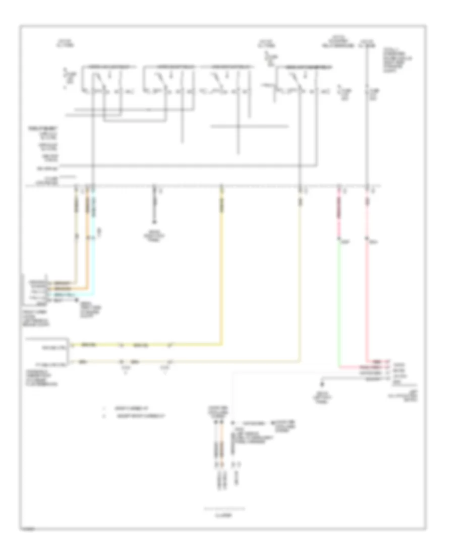 Front Wiper Washer Wiring Diagram for Jeep Wrangler Unlimited Sport 2013